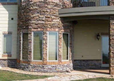 how to fix pressure washed cultured stone