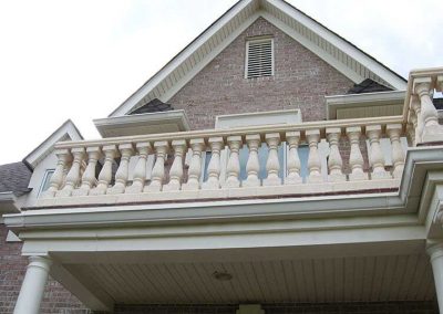 After: Cast Stone Color was given a safe wash down and then, completely color corrected. The result is as natural as any unstained Cast Stone and as though a problem had never even existed.