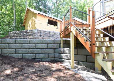Before Matching A New Redi-Rock Wall to An Existing Redi-Rock Wall